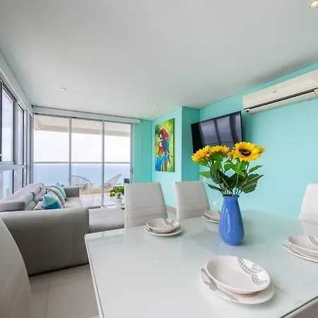 29th Floor Beachfront In Bocagrande! Apartamento *
