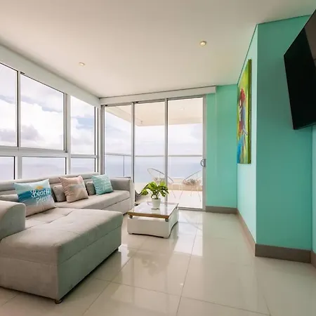 29th Floor Beachfront In Bocagrande! Apartamento Cartagena