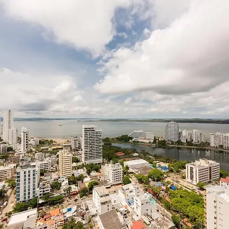 29th Floor Beachfront In Bocagrande! Apartamento *