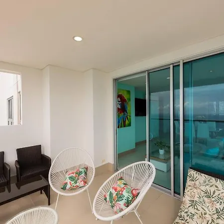 29th Floor Beachfront In Bocagrande!