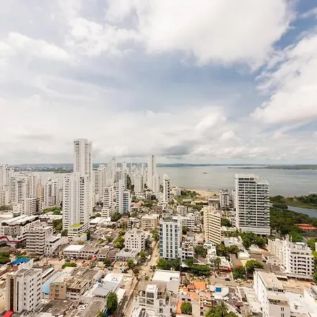 29th Floor Beachfront In Bocagrande! Apartamento *